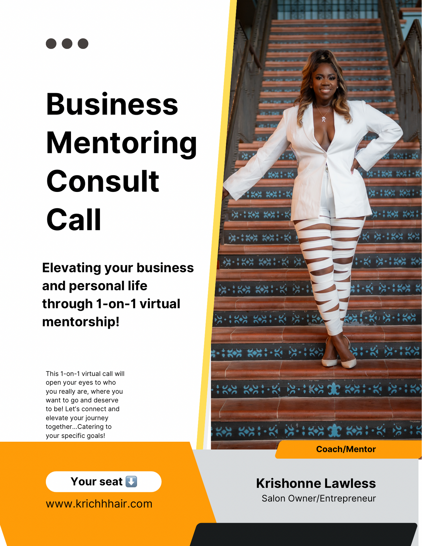 Consultation Mentoring Call with K. Rich